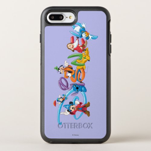 Disney Logo  Mickey and Friends OtterBox Symmetry iPhone 8 Plus7 Plus Case
