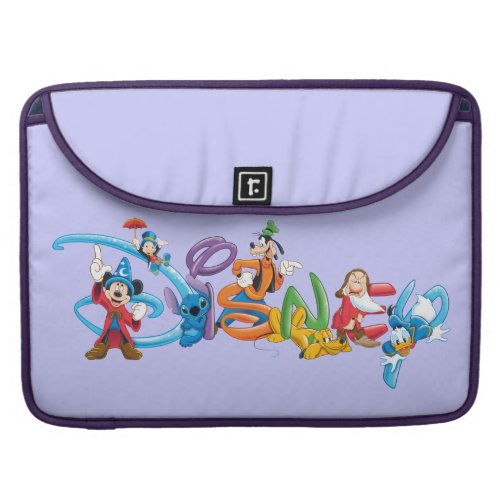 Disney Logo  Mickey and Friends Sleeve For MacBook Pro