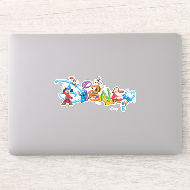 Disney Logo | Mickey and Friends Sticker (Computer)