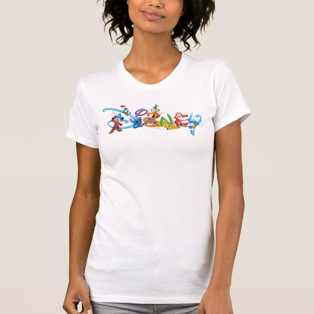 Disney Logo | Mickey and Friends T-Shirt (Front)