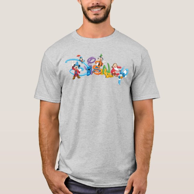 Disney Logo | Mickey and Friends T-Shirt (Front)