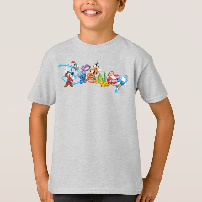 Disney Logo | Mickey and Friends T-Shirt (Front)