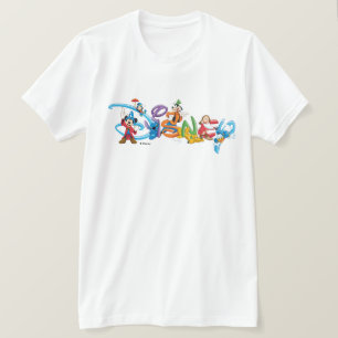 Disney Logo   Mickey and Friends Tie-Dye T-Shirt