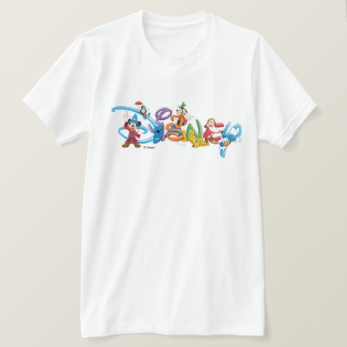 Disney Logo  Mickey and Friends Tie_Dye T_Shirt
