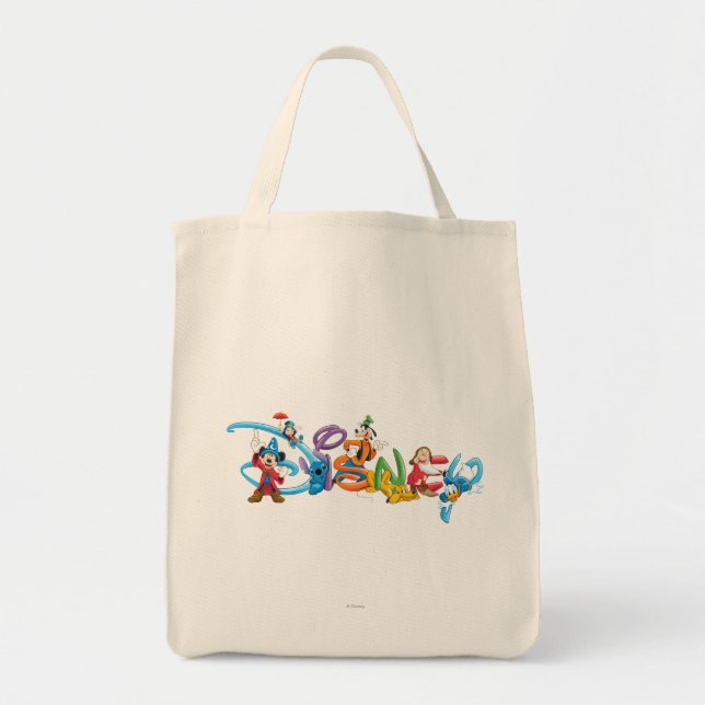 Disney Logo | Mickey and Friends Tote Bag (Front)