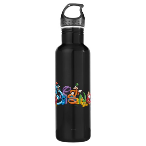 Disney Logo  Mickey and Friends Water Bottle
