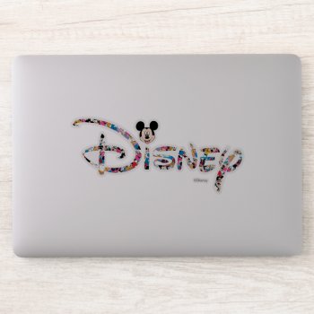 Disney Logo | Mickey & Friends Sticker by DisneyLogosLetters at Zazzle