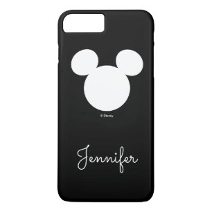 Disney Logo   Mickey Mouse Silhouette  iPhone 8 Plus/7 Plus Case