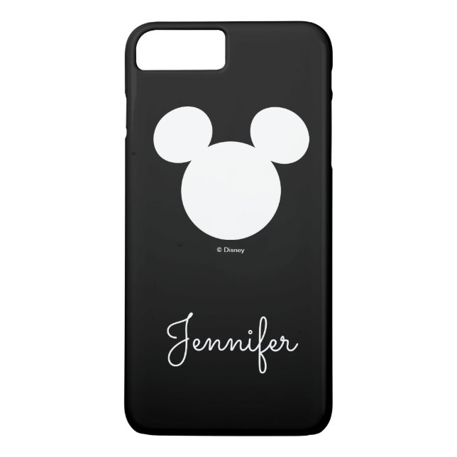 Disney Logo | Mickey Mouse Silhouette  Case-Mate iPhone Case (Back)