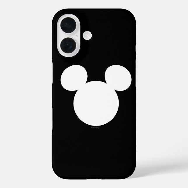 Disney Logo | Mickey Mouse Silhouette  Case-Mate iPhone Case (Back)