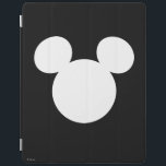 Disney Logo | Mickey Mouse Silhouette  iPad Smart Cover<br><div class="desc">Celebrate the magic of Disney with this classic design featuring the iconic Mickey Mouse silhouette in white, seamlessly integrated into the timeless Disney logo. This simple yet bold design is perfect for Disney fans of all ages, evoking nostalgia and a sense of wonder. Whether you're a lifelong Mickey Mouse admirer...</div>