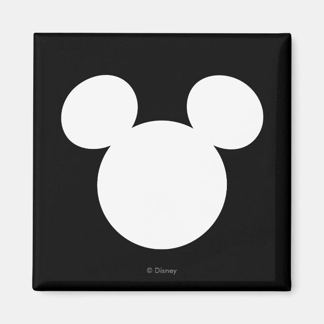 Disney Logo | Mickey Mouse Silhouette  Magnet (Front)