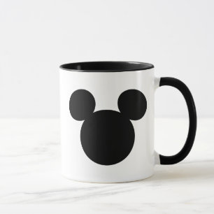 Disney Logo Mickey Mouse Silhouette Mug
