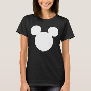 Disney Logo   Mickey Mouse Silhouette  T-Shirt