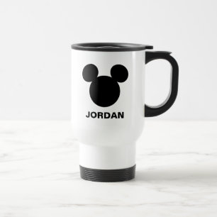 Disney Logo Mickey Mouse Silhouette Travel Mug