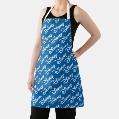 Disney Logo Pattern Apron