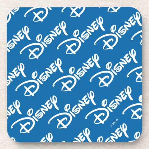 Disney Logo Pattern Beverage Coaster