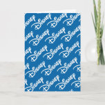 Disney Logo Pattern Card