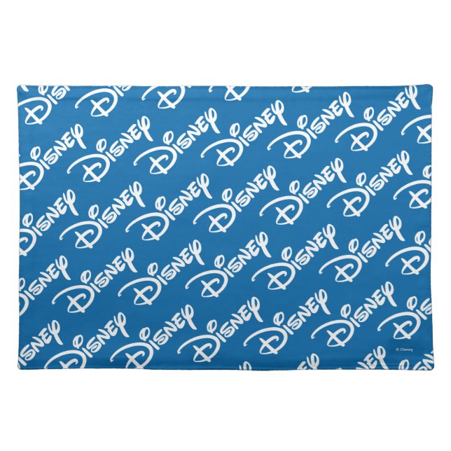 Disney Logo Pattern Cloth Placemat (Front)