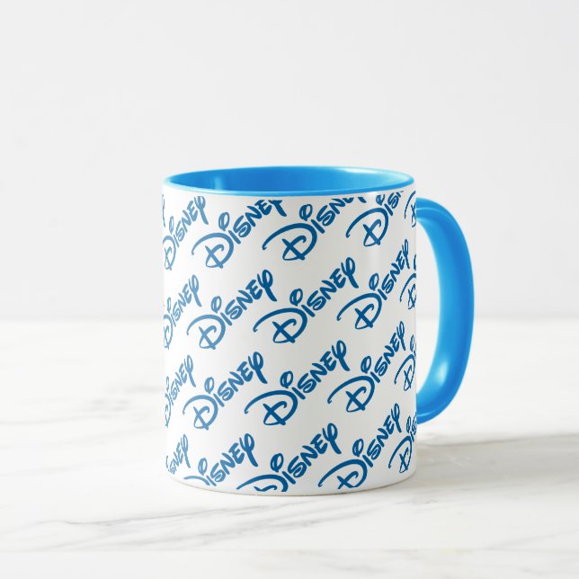 Disney Logo Pattern Mug (Front Right)