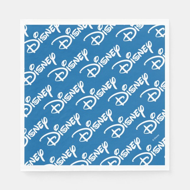 Disney Logo Pattern Napkins (Front)