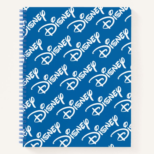 Disney Logo Pattern Notebook (Front)