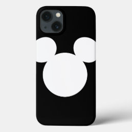 Disney Logo | White Mickey Icon iPhone 13 Case