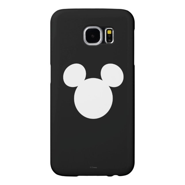 Disney Logo | White Mickey Icon Case-Mate Samsung Galaxy Case (Back)