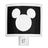 Disney Logo | White Mickey Icon Night Light (Front)