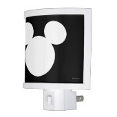 Disney Logo | White Mickey Icon Night Light (Left)