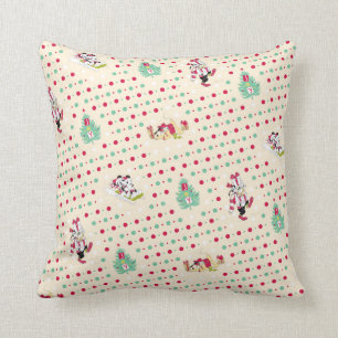 Disney Mickey & Friends ClassicHoliday Pattern Throw Pillow