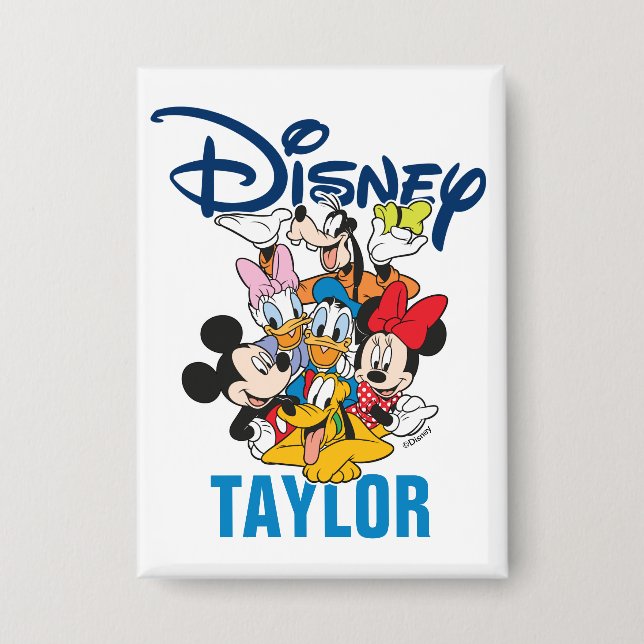 Disney | Mickey & Friends - Family Vacation Button (Front)