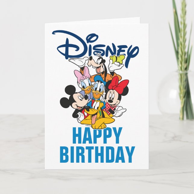 Disney | Mickey & Friends - Family Vacation Card (Front)