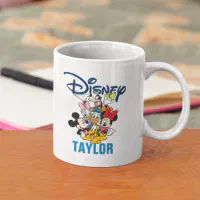 Disney Coffee Cup Mug - Mickey Mouse & Pluto - Coffee & Friends