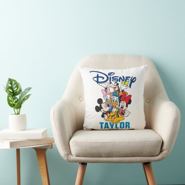 Disney | Mickey & Friends - Family Vacation Throw Pillow (Chair)