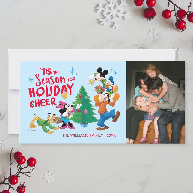 Disney | Mickey & Friends - Holiday Cheer Photo Card (Creator Uploaded)