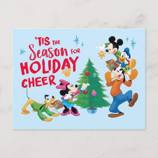 Disney | Mickey & Friends - Holiday Cheer Quote | Zazzle.com