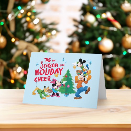 Disney  Mickey  Friends _ Holiday Cheer Quote