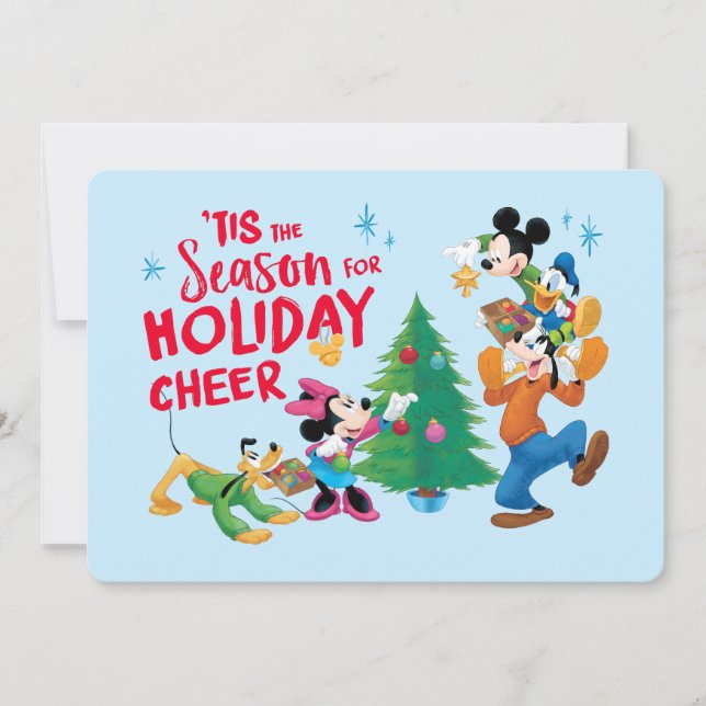 Disney | Mickey & Friends - Holiday Cheer Quote Card (Front)
