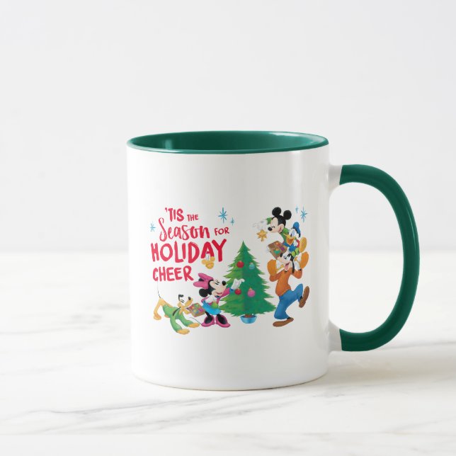 Disney | Mickey & Friends - Holiday Cheer Quote Mug (Right)
