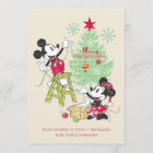 Classic Mickey & Minnie Holiday Photo Card | Zazzle.com