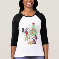 Disney | Mickey & Minnie | Classic Christmas Tree T-Shirt