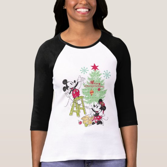 Disney | Mickey & Minnie | Classic Christmas Tree T-Shirt