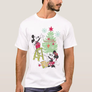 Disney | Mickey & Minnie | Classic Christmas Tree T-Shirt