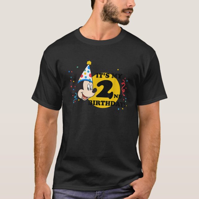 Disney Mickey Mouse 2nd Birthday T-Shirt (Front)