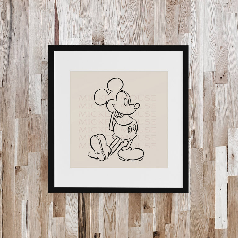 Disney Mickey Mouse in Duplicate Poster