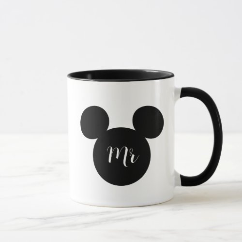 Disney Mickey Mouse  Mr Groom Newlywed Mug