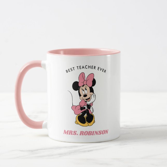 Disney | Minnie Mouse - Custom Teacher Mug (Left)