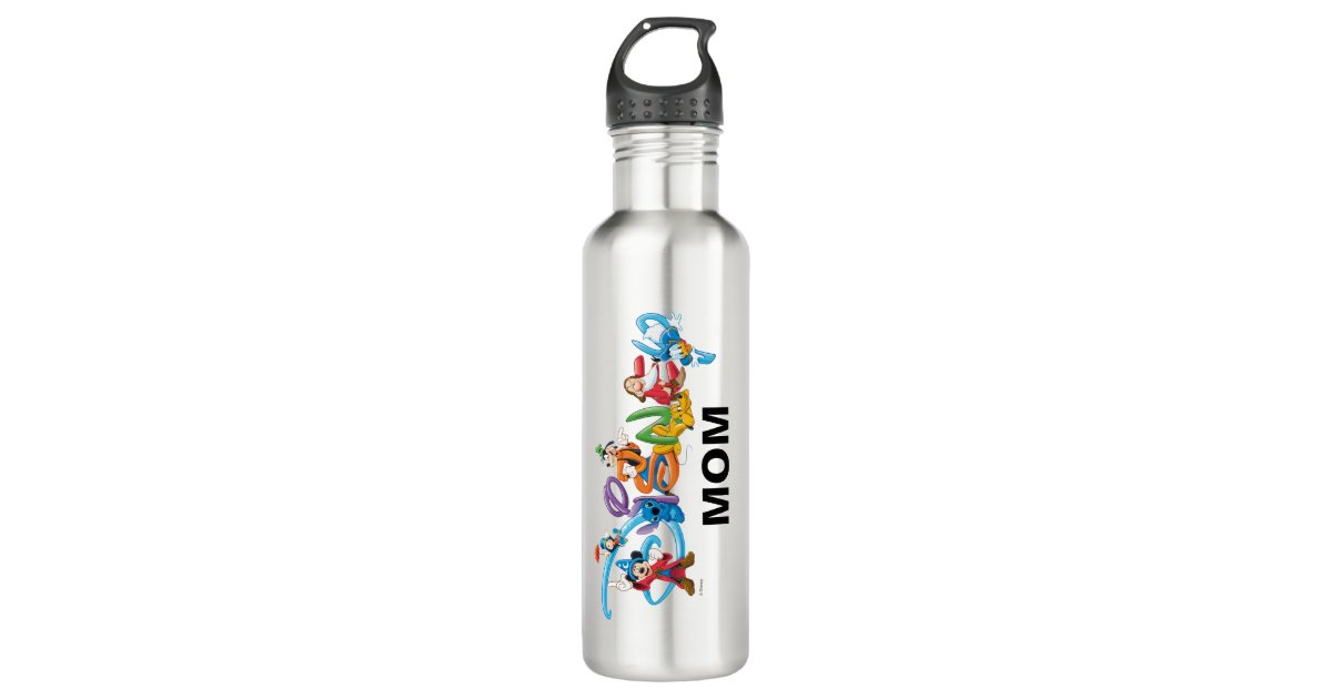 Disney Mickey Mouse Stainless Steel Water Bottle Disneyland