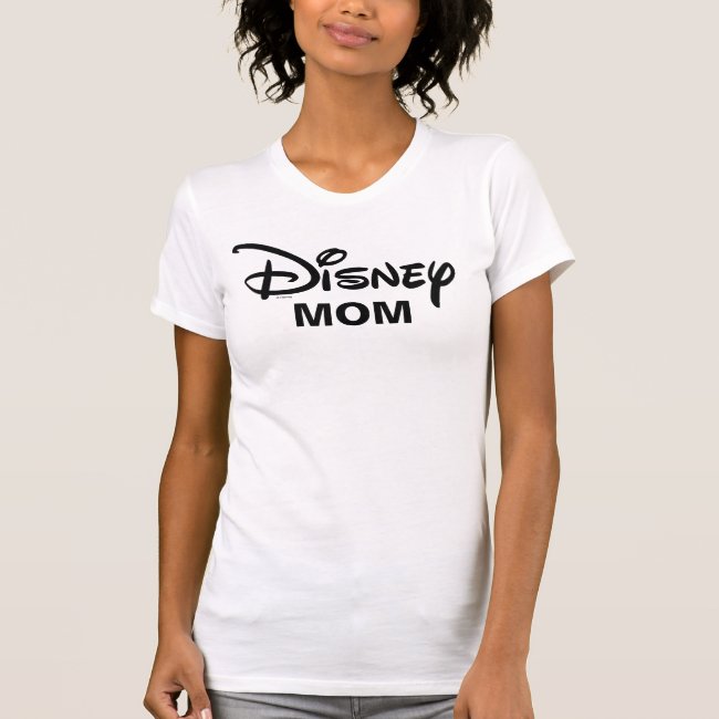 Disney Mom | White Logo T-Shirt